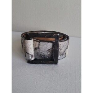 Brave Beltworks Calf Hair Leather Belt Sz 30